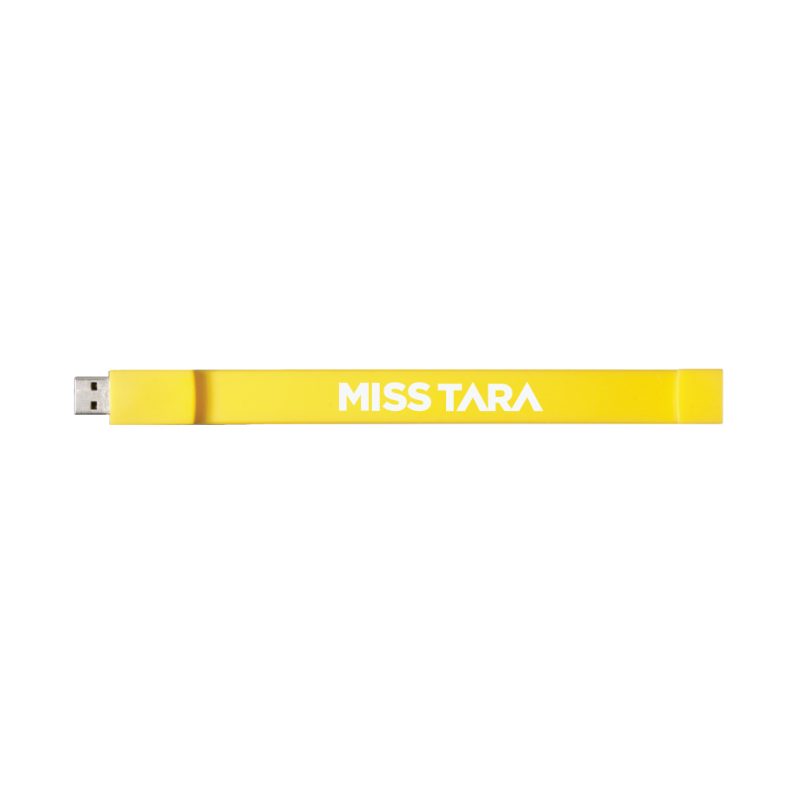 MISSTARA 16GBUSB WRISTBAND YELLOW